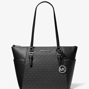 Michael Kors Signature Black Tote